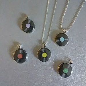 Record necklace set of 5!